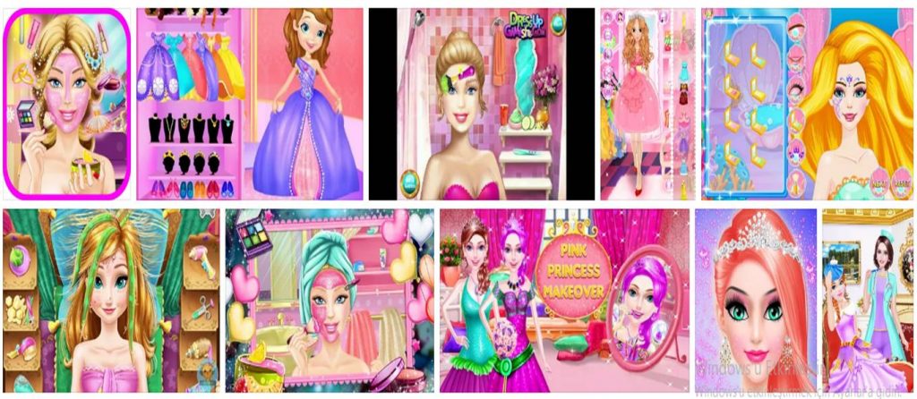 New Princess DressUp 3D! Makover Games Ücretsiz Apk İndir